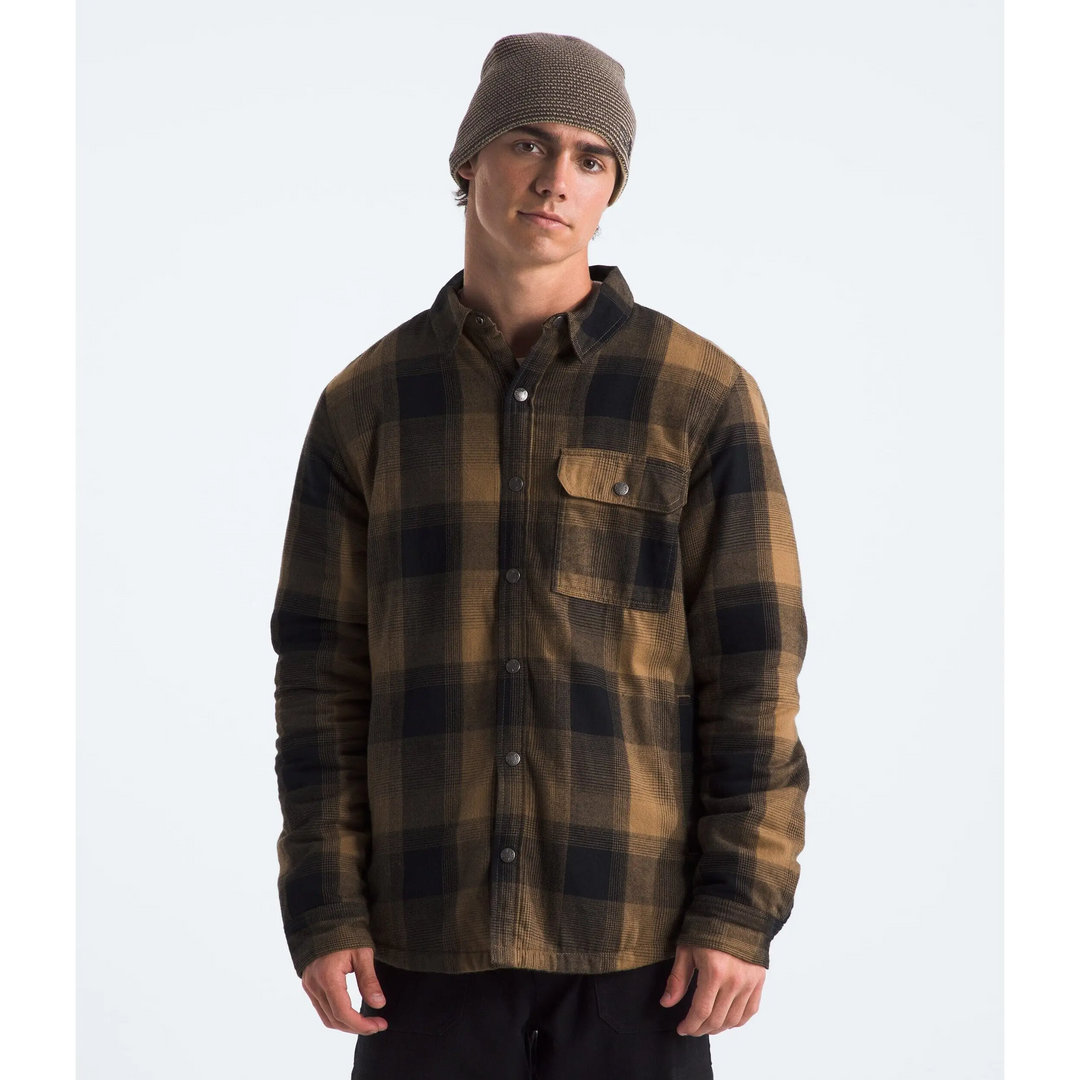 The North Face Campshire Shirt Utility Brown TNF Shadow Plaid S 