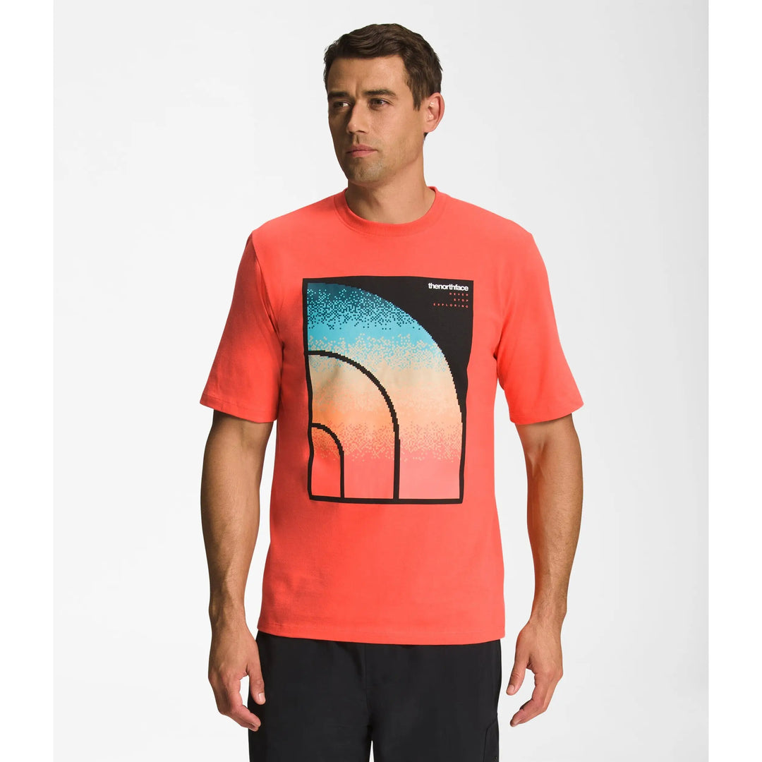 The North Face Coordinates T-Shirt Retro Orange / TNF Black S 