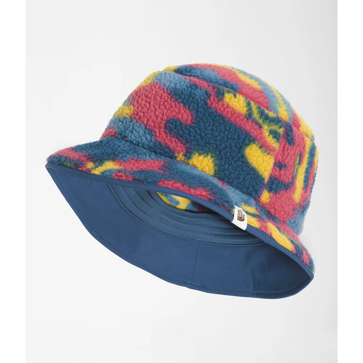 The North Face Cragmont Bucket Hat Shady Blue Dazzle Camo Print S/M 