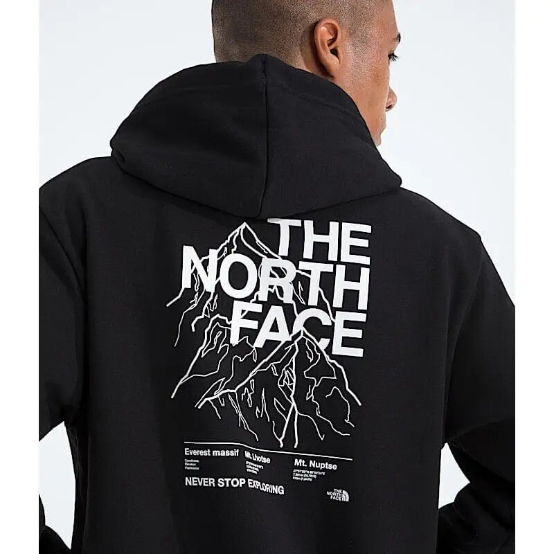 The North Face Evolution Half Dome Graphic Hoodie - TNF Black 