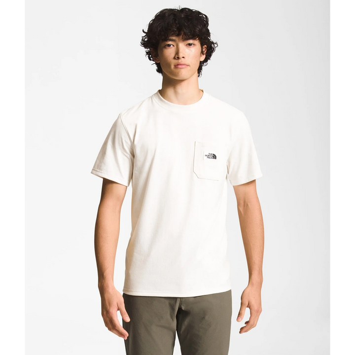 The North Face Heritage Patch T-Shirt Gardenia White S 