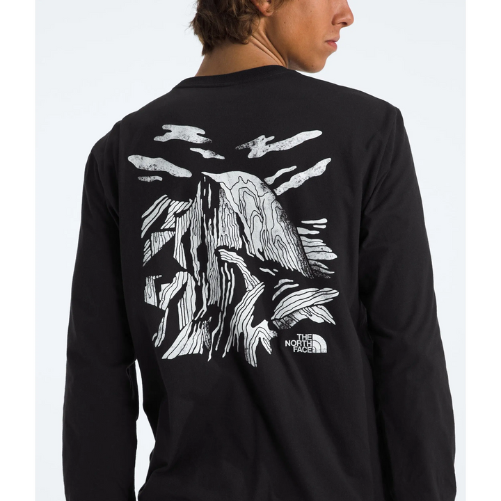 The North Face Long Sleeve Walls T-Shirt TNF Black S 