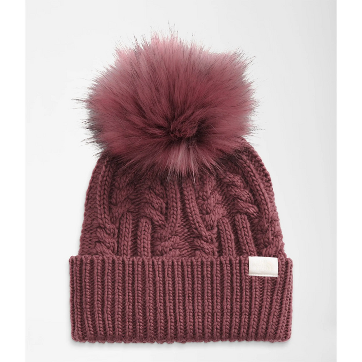 The North Face Women’s Oh Mega Fur Pom Beanie Wild Ginger 