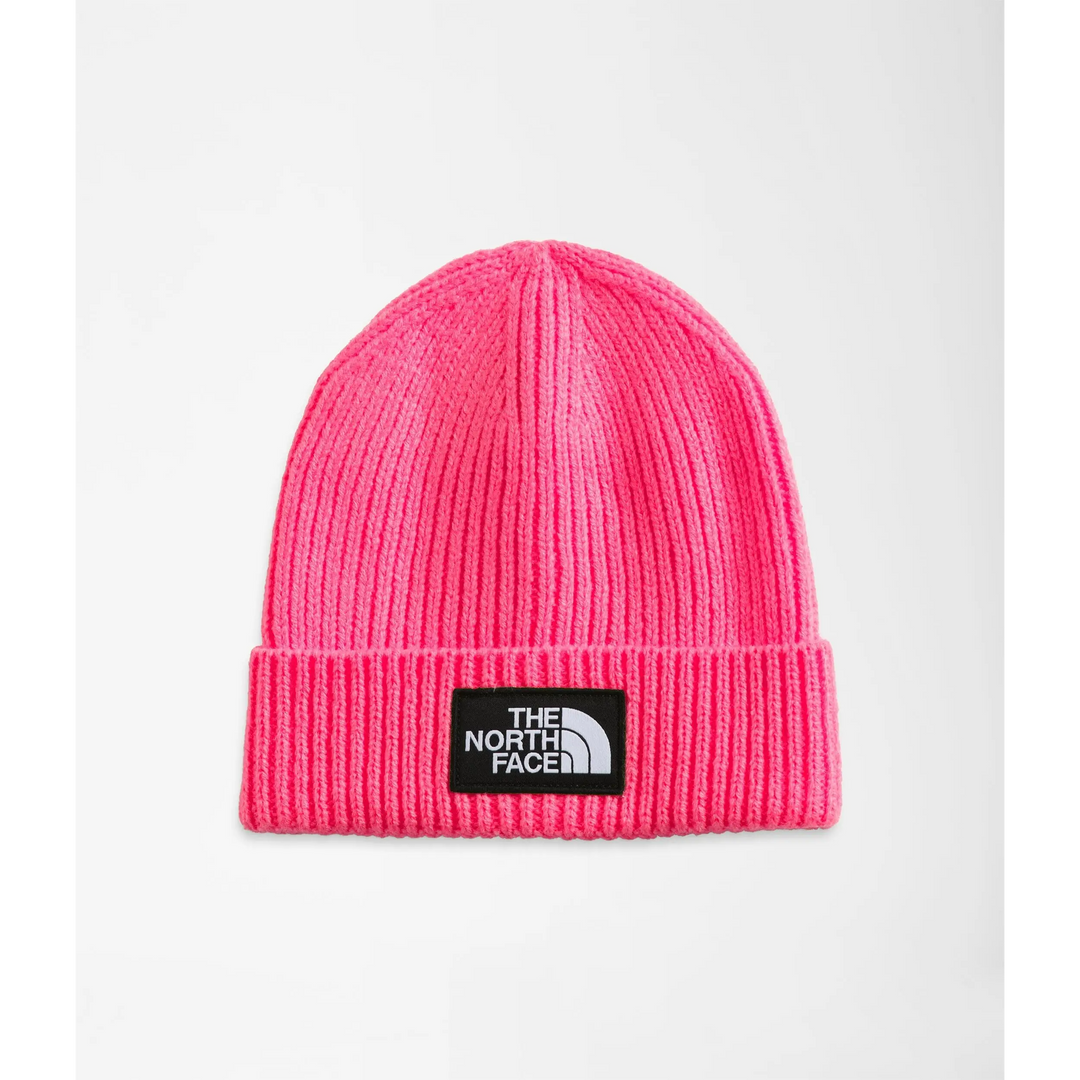 The North Face TNF™ Logo Box Cuffed Beanie Brilliant Coral 