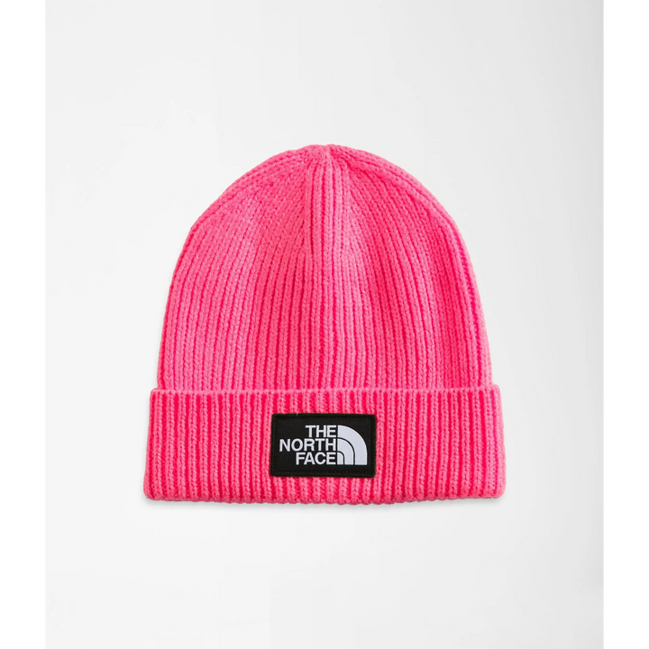 The North Face TNF™ Logo Box Cuffed Beanie Brilliant Coral 