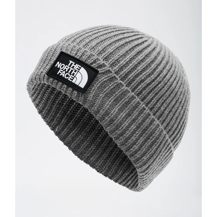 The North Face TNF™ Logo Box Cuffed Beanie TNF Medium Grey Heather 