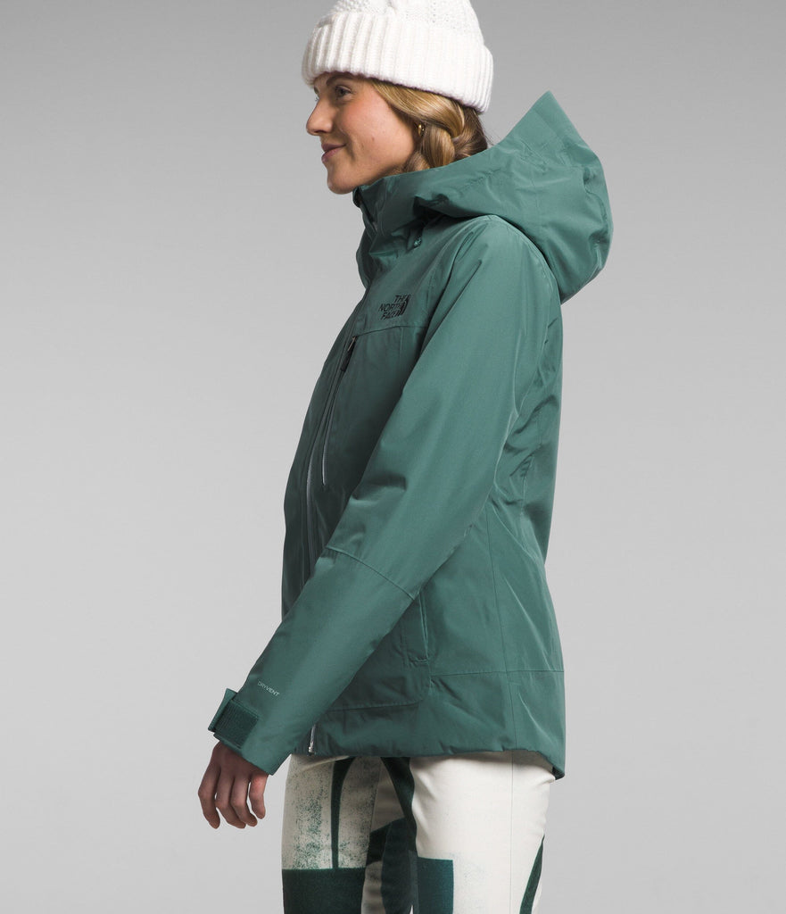 The North Face Womens Descendit Jacket Dark Sage S 