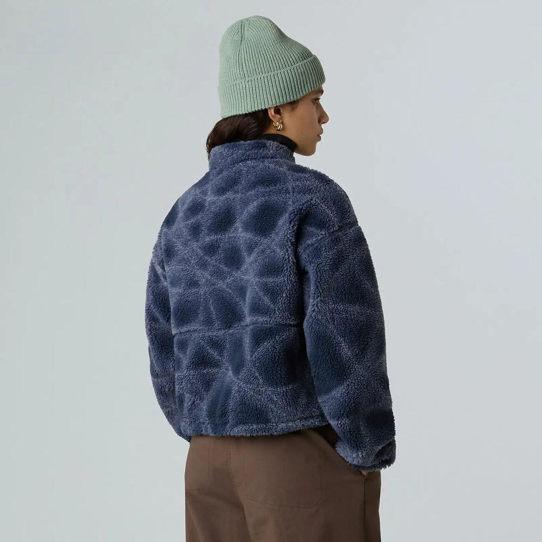 The North Face Womens Extreme Pile II Printed Full Zip Fleece Jacket
