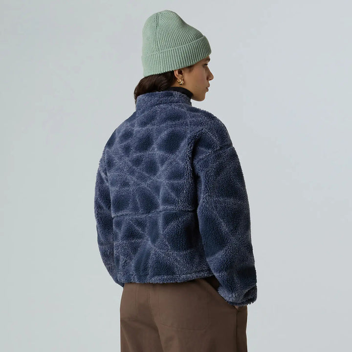 The North Face Womens Extreme Pile II Printed Full Zip Fleece Jacket