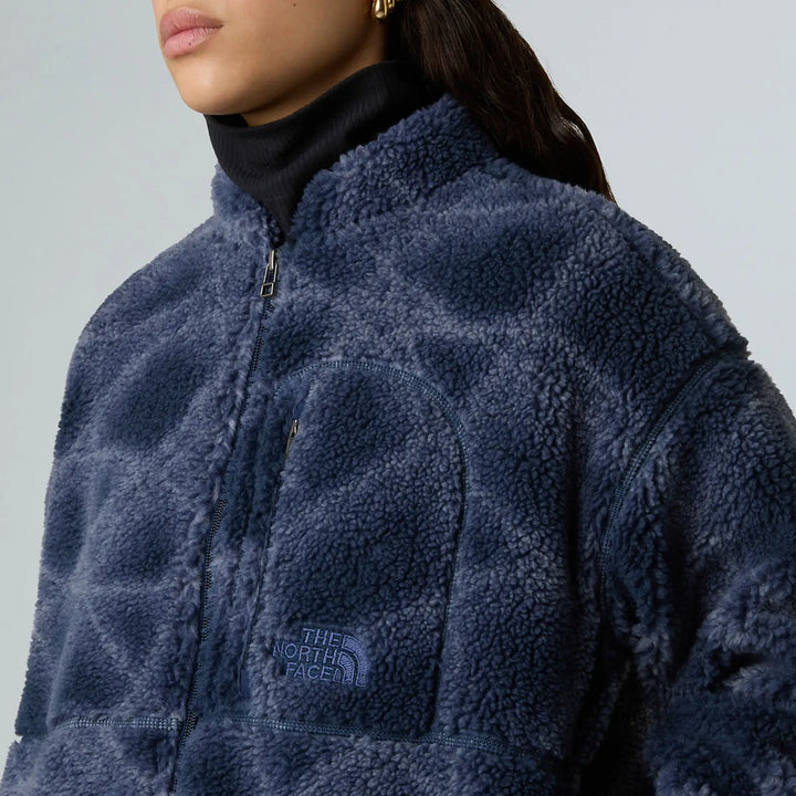 The North Face Womens Extreme Pile II Printed Full Zip Fleece Jacket