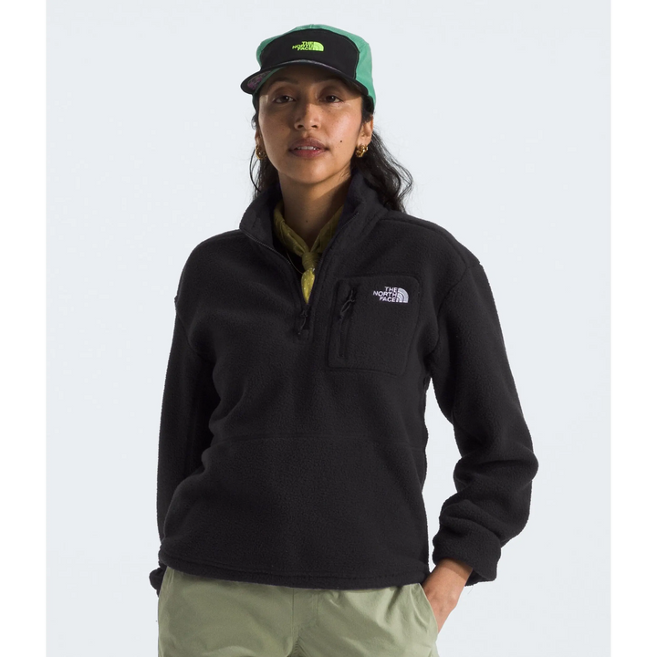 The North Face Womens Yumiori ¼ Zip Fleece TNF Black / TNF Black / TNF Black S 