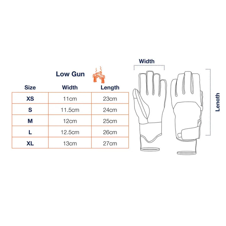 Thousandaires Low Gun Gloves