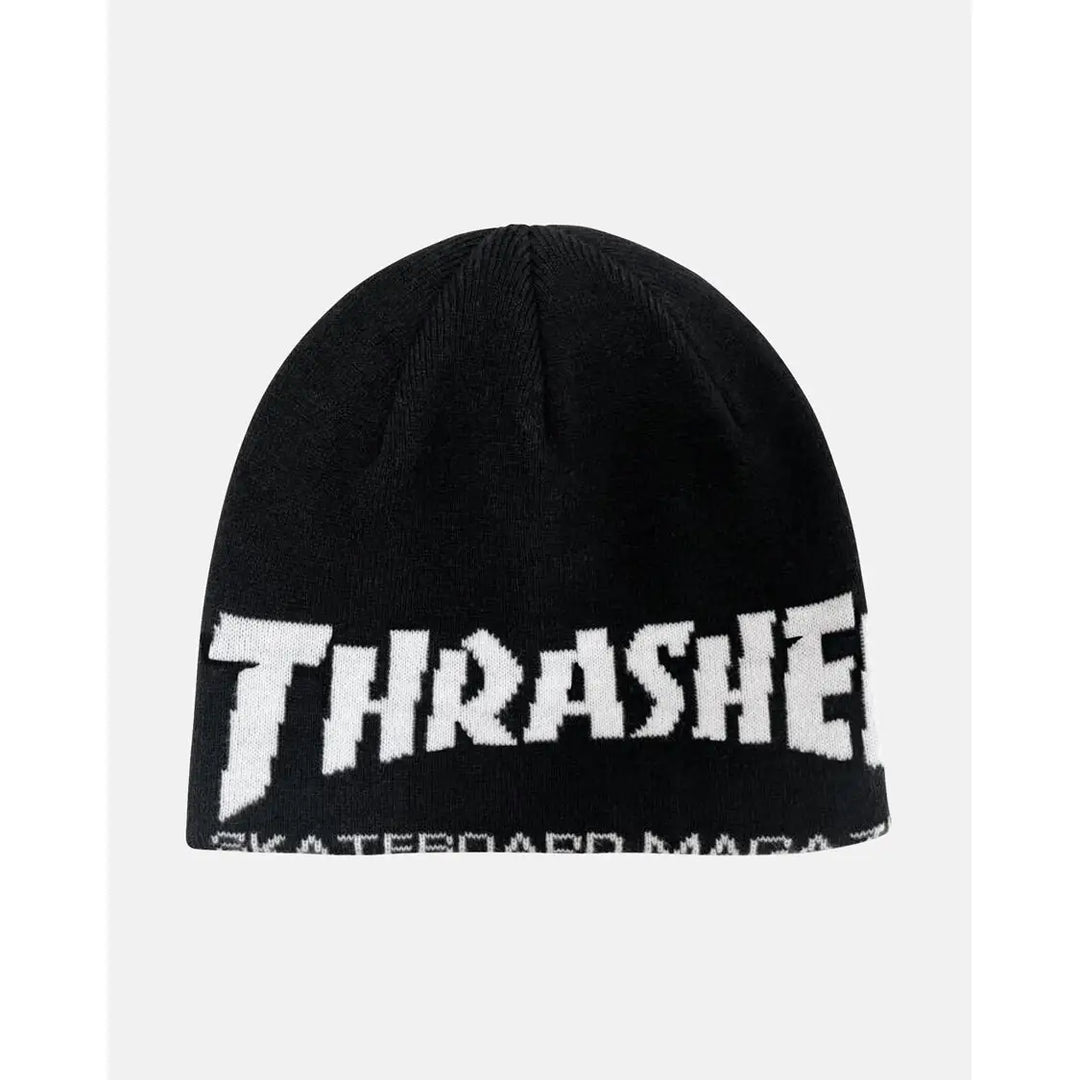 Thrasher Skate Mag Skully Beanie - Black
