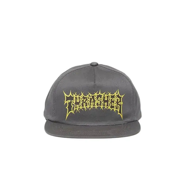 Thrasher Spikey Snapback Cap - Charcoal
