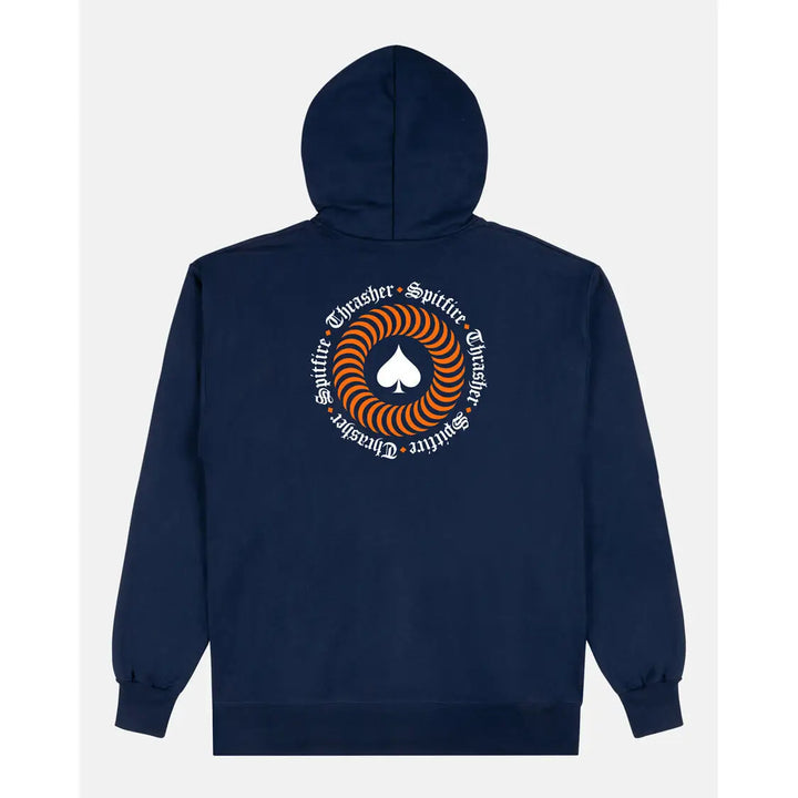 Thrasher x Spitfire The End Oath Hood