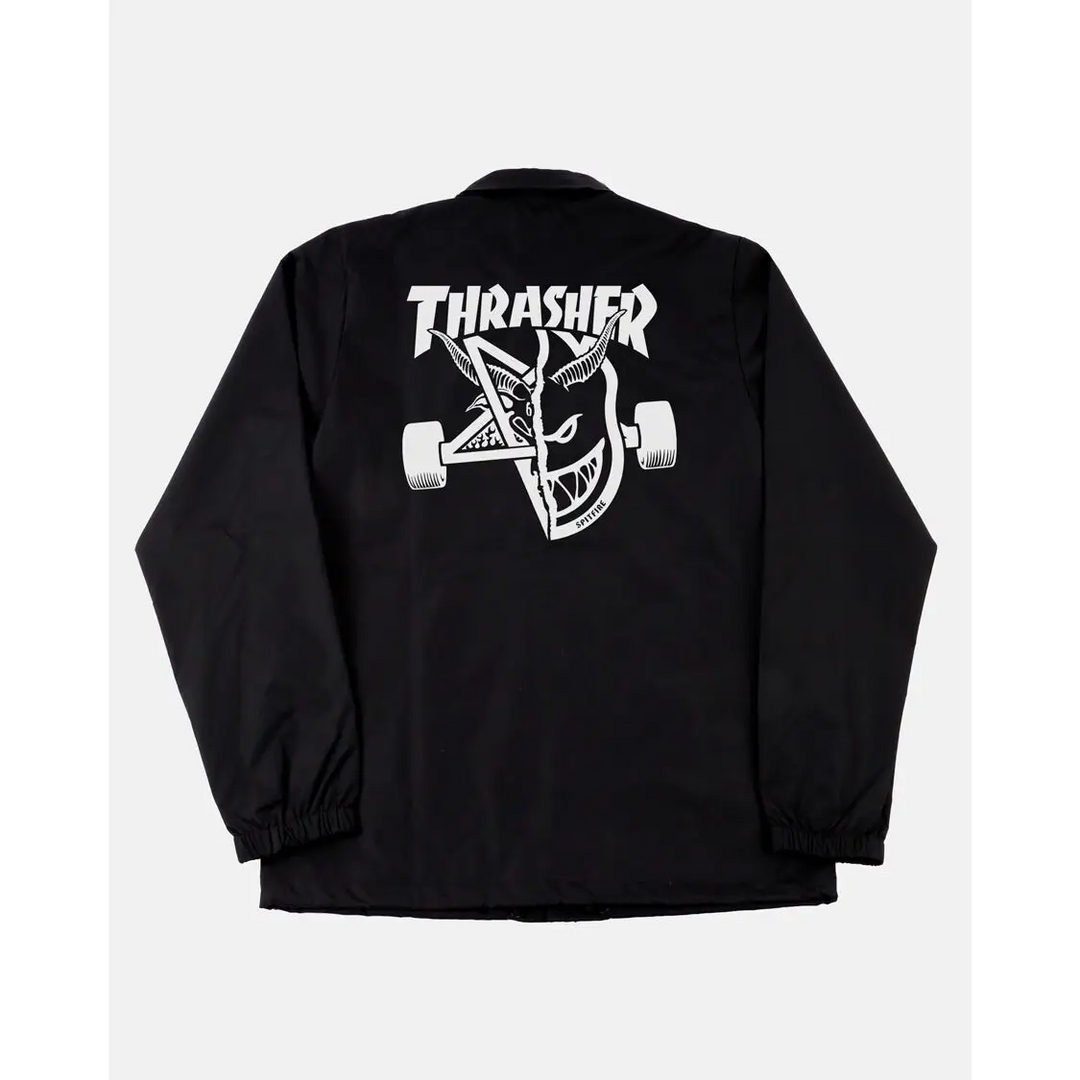Thrasher x Spitfire Thrash & Burn Coach Jacket