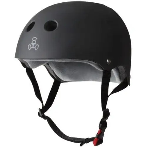 Triple 8 The Certified Skate Helmet SS - Matte Black 