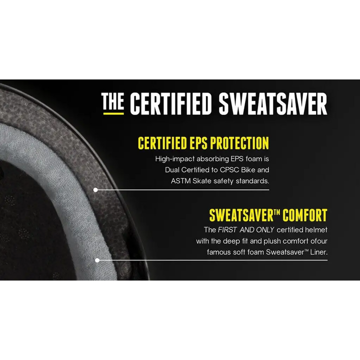 Triple 8 The Certified Skate Helmet SS - Matte Black 