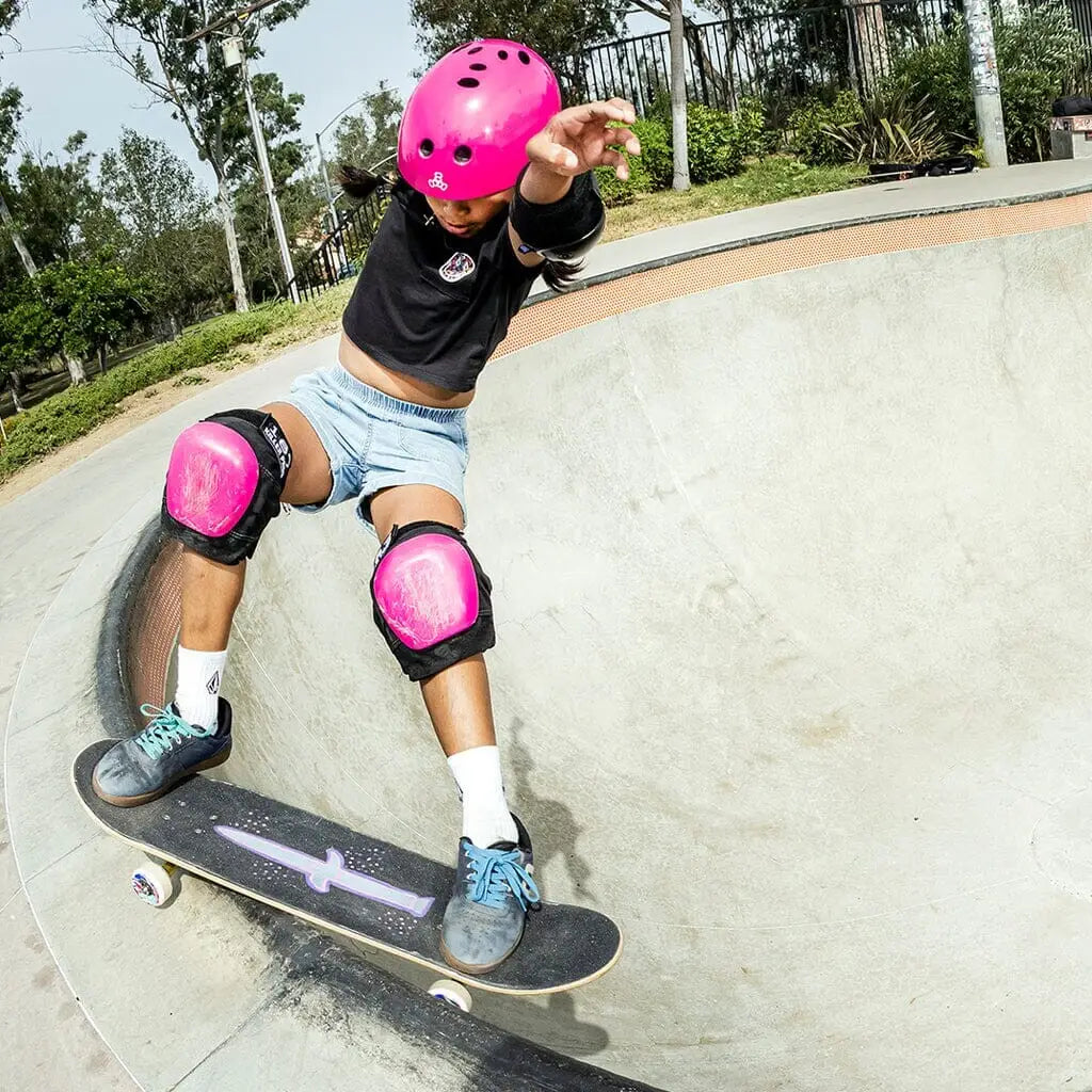 Triple 8 The Certified Skate Helmet SS - Pink Gloss 