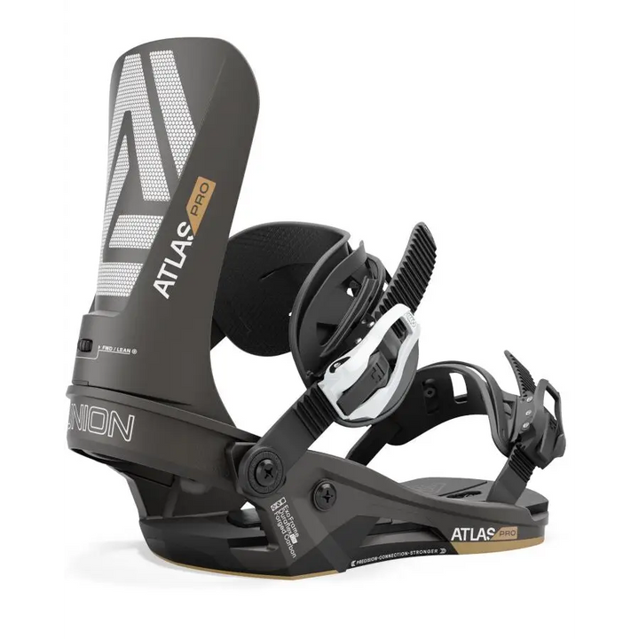Union Atlas Pro Snowboard Bindings 2025 Metallic Black M 