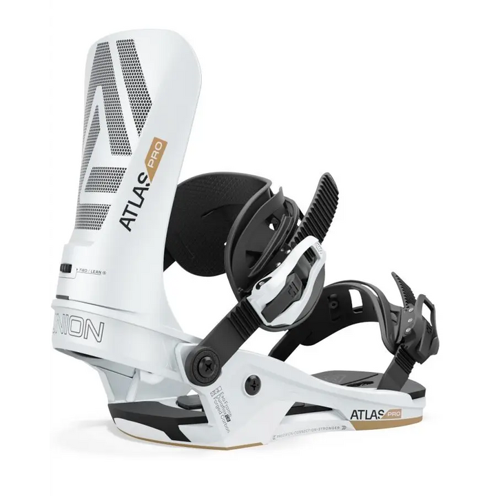 Union Atlas Pro Snowboard Bindings 2025 Metallic White M 