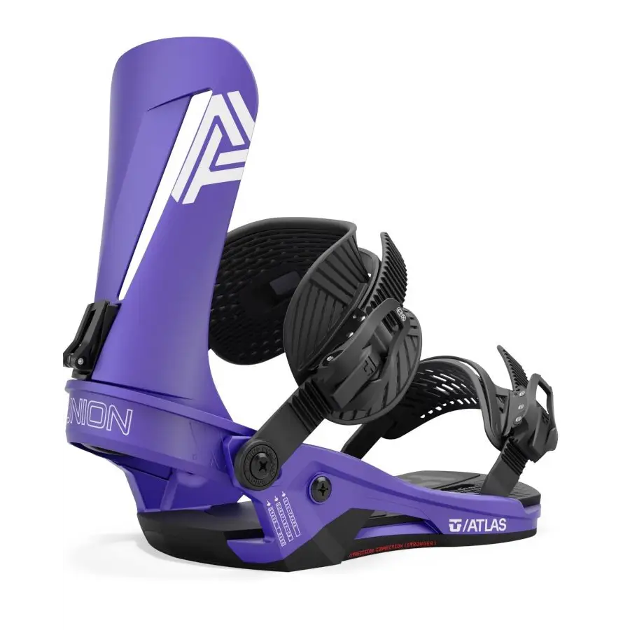 Union Atlas Snowboard Bindings 2025 Metallic Purple M 