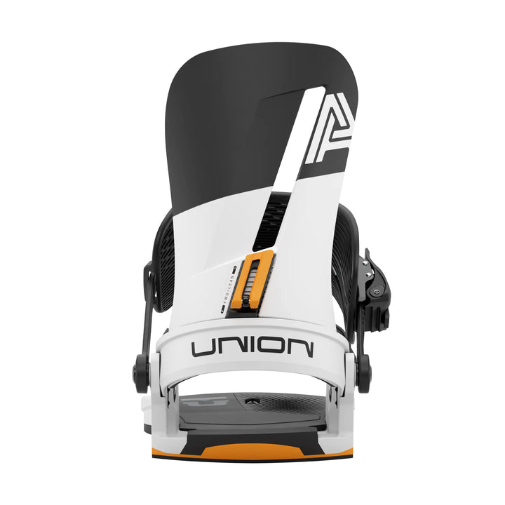 Union Atlas Snowboard Bindings 2026 - White / Orange / M
