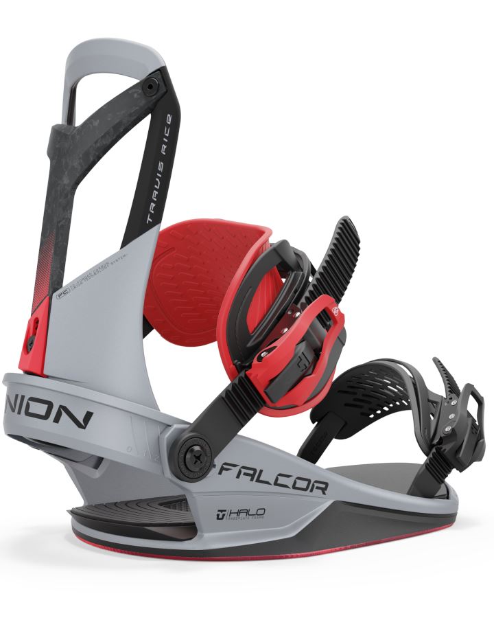 Union Falcor Snowboard Bindings 2025 Silver M 