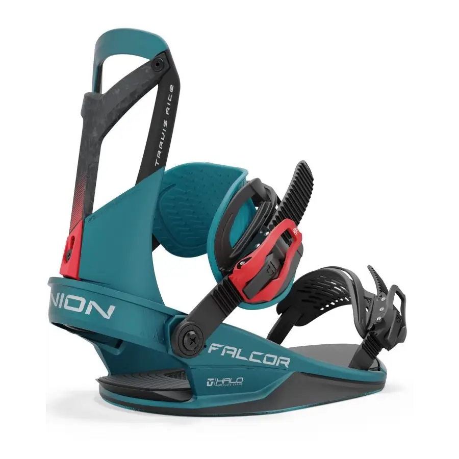 Union Falcor Snowboard Bindings 2025 Teal M 