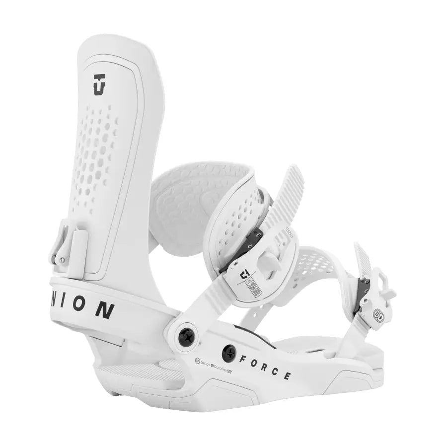 Union Force Snowboard Bindings 2026 - White 20 Year / M