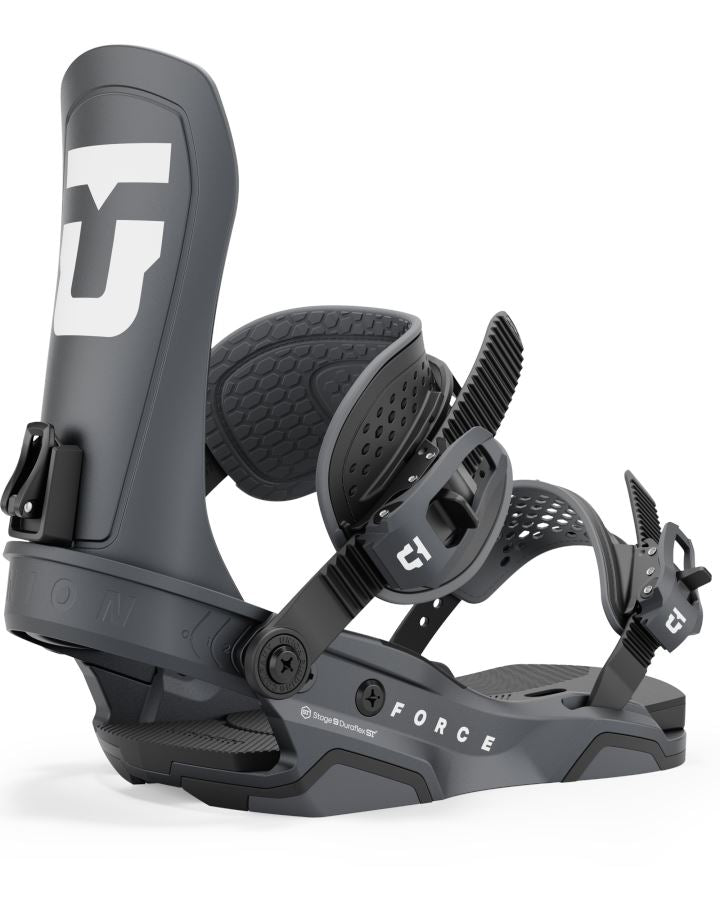 Union Force Team HB Snowboard Bindings 2025 Gunmetal M 