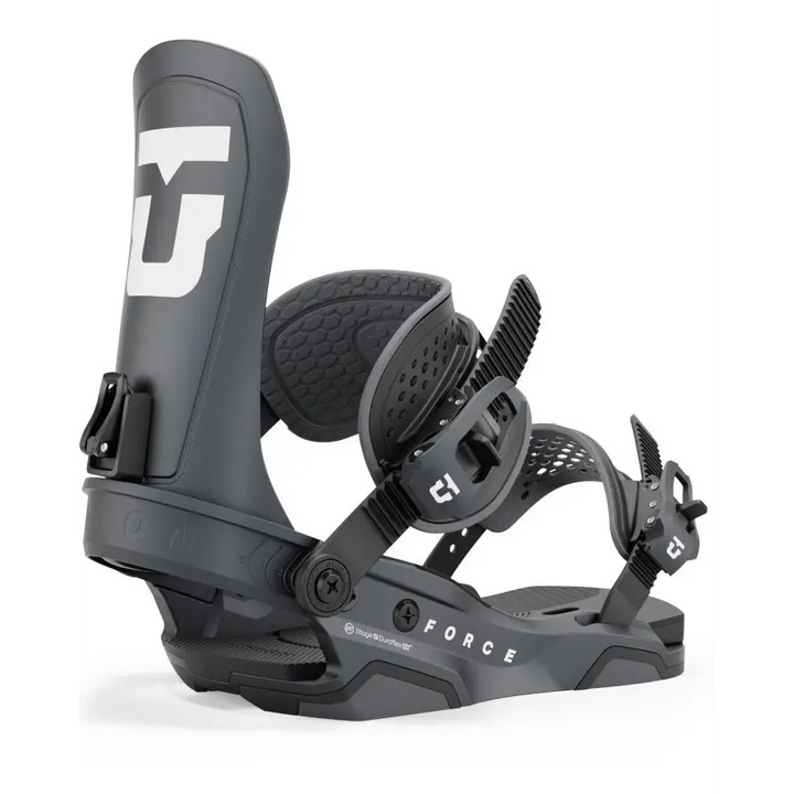Union Force Team HB Snowboard Bindings 2025 Gunmetal M 