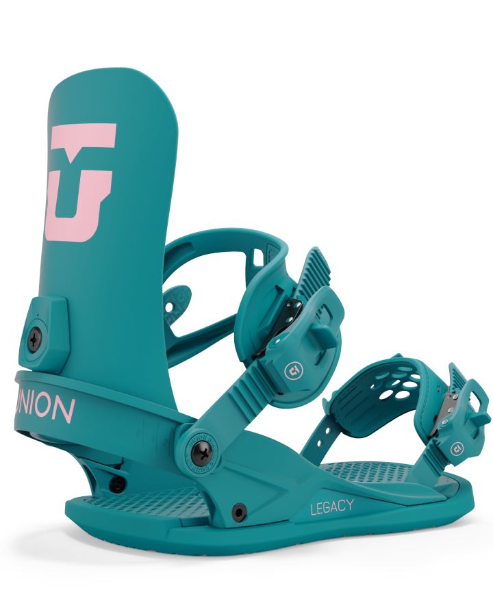 Union Legacy Womens Snowboard Bindings 2025 Teal M 