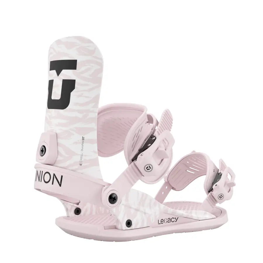 Union Legacy Womens Snowboard Bindings 2026 - Pink / L