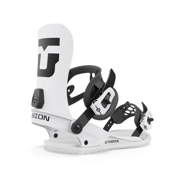 Union Strata Snowboard Bindings 2024 White L 