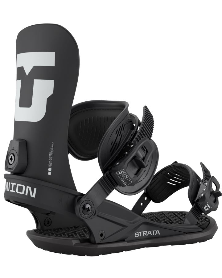 Union Strata Snowboard Bindings 2025 Black M 