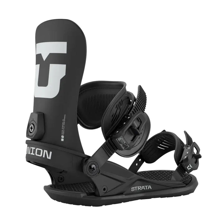 Union Strata Snowboard Bindings 2026 - Black / M