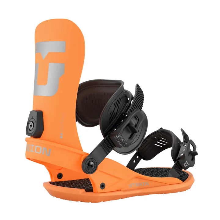 Union Strata Snowboard Bindings 2026 - Orange / M