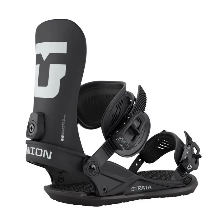 Union Strata Snowboard Bindings 2025 Black M 