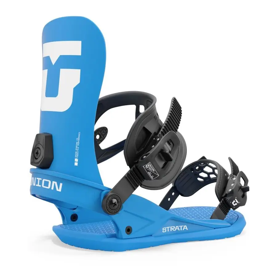 Union Strata Snowboard Bindings 2025 Blue M 