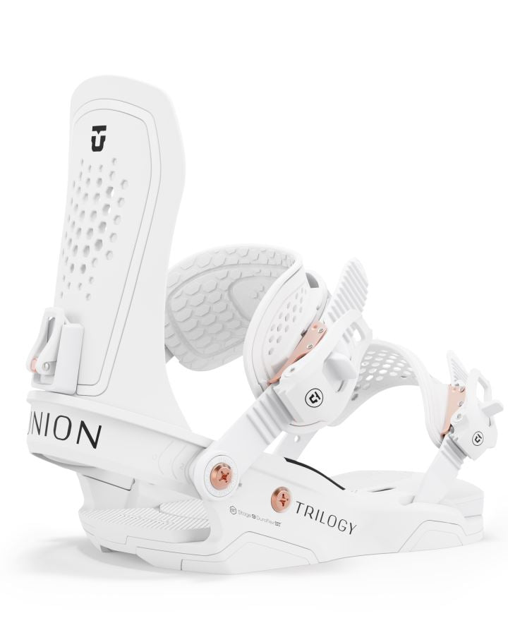 Union Trilogy Womens Snowboard Bindings 2025 White M 