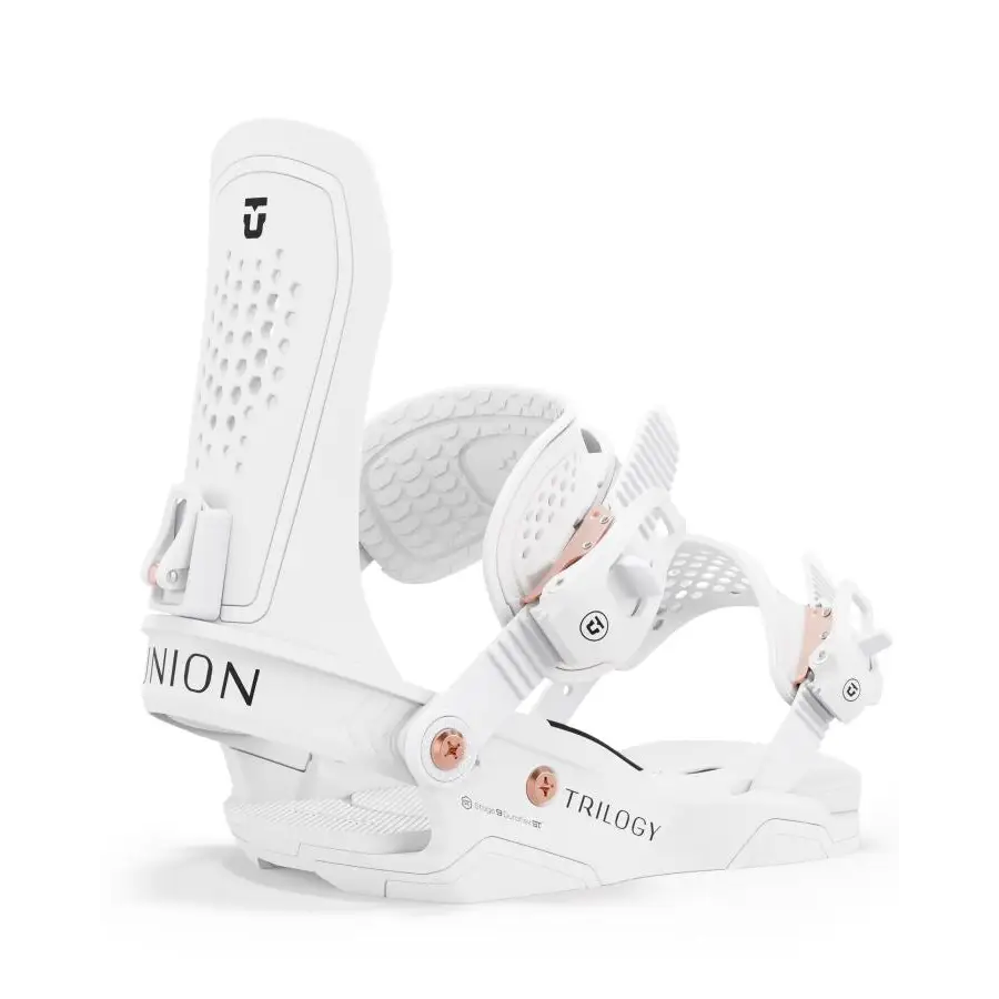 Union Trilogy Womens Snowboard Bindings 2025 White M 