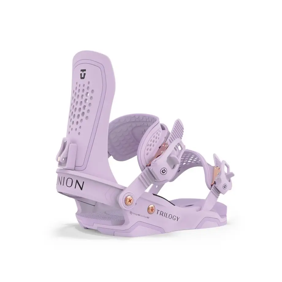 Union Trilogy Womens Snowboard Bindings 2024 Lilac M 
