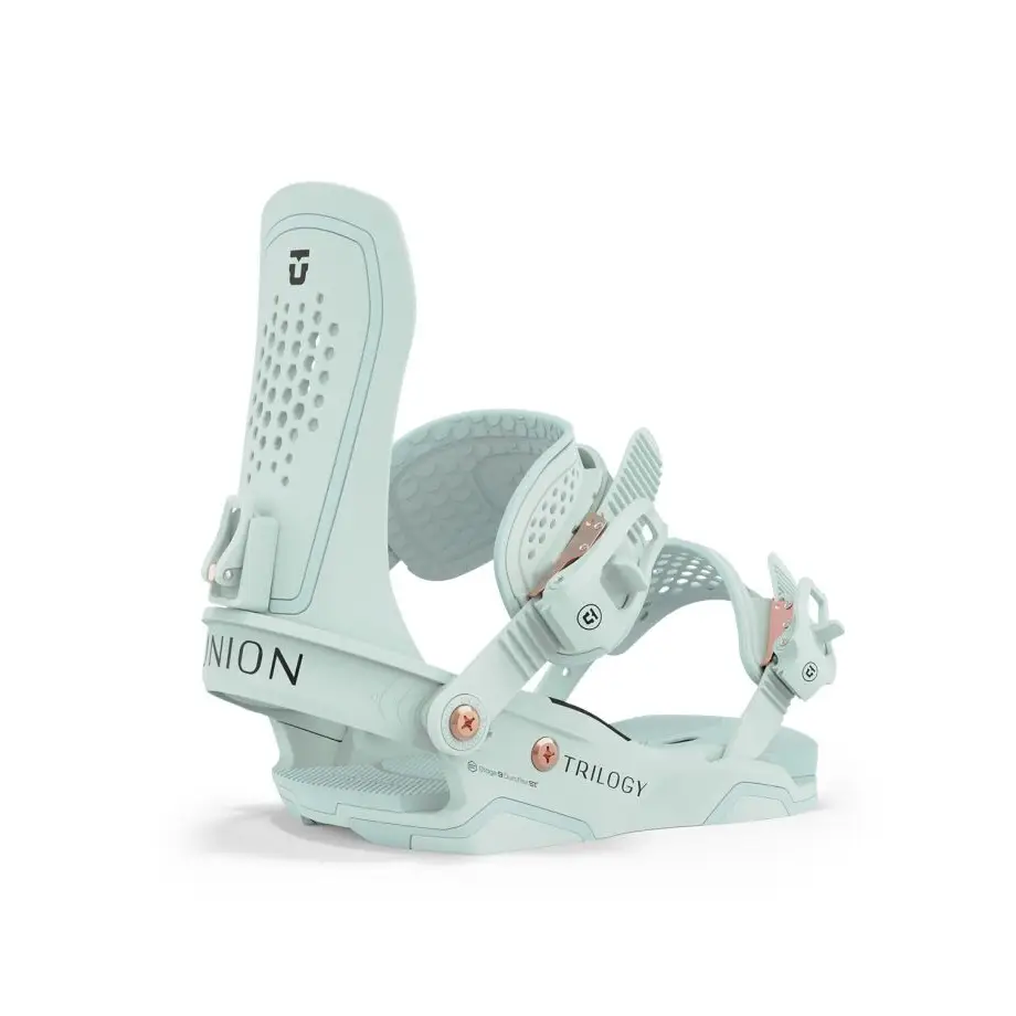 Union Trilogy Womens Snowboard Bindings 2024 Seafoam Green M 