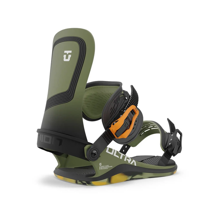 Union Ultra Snowboard Bindings 2024 Army Green M 
