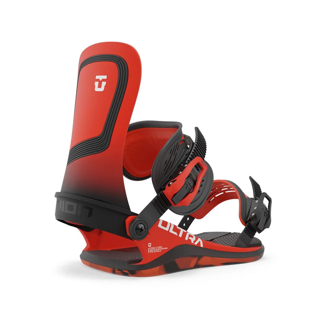 Union Ultra Snowboard Bindings 2024 Hot Red M 