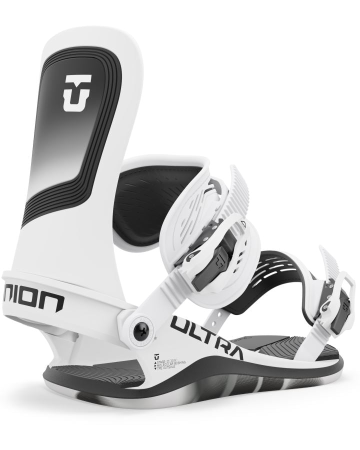 Union Ultra Snowboard Bindings 2025 White M 