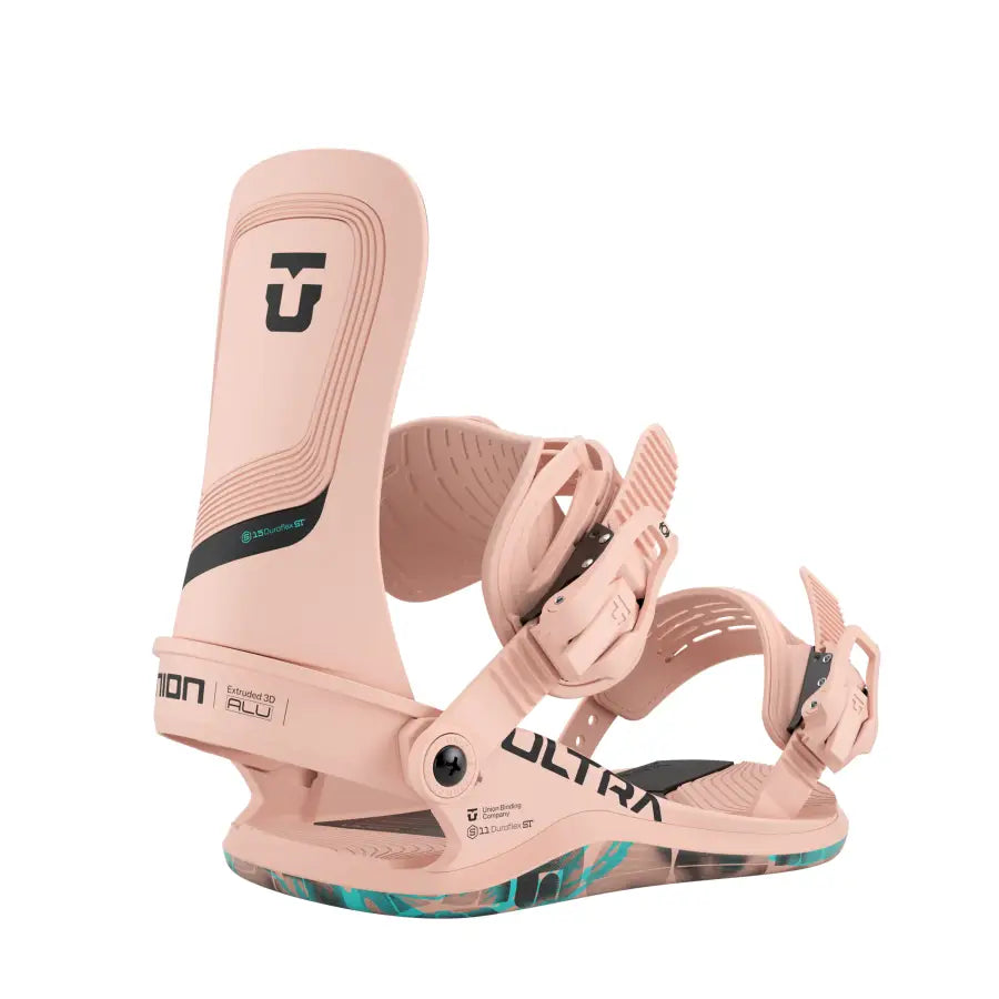 Union Ultra Womens Snowboard Bindings 2026 - Pink / M
