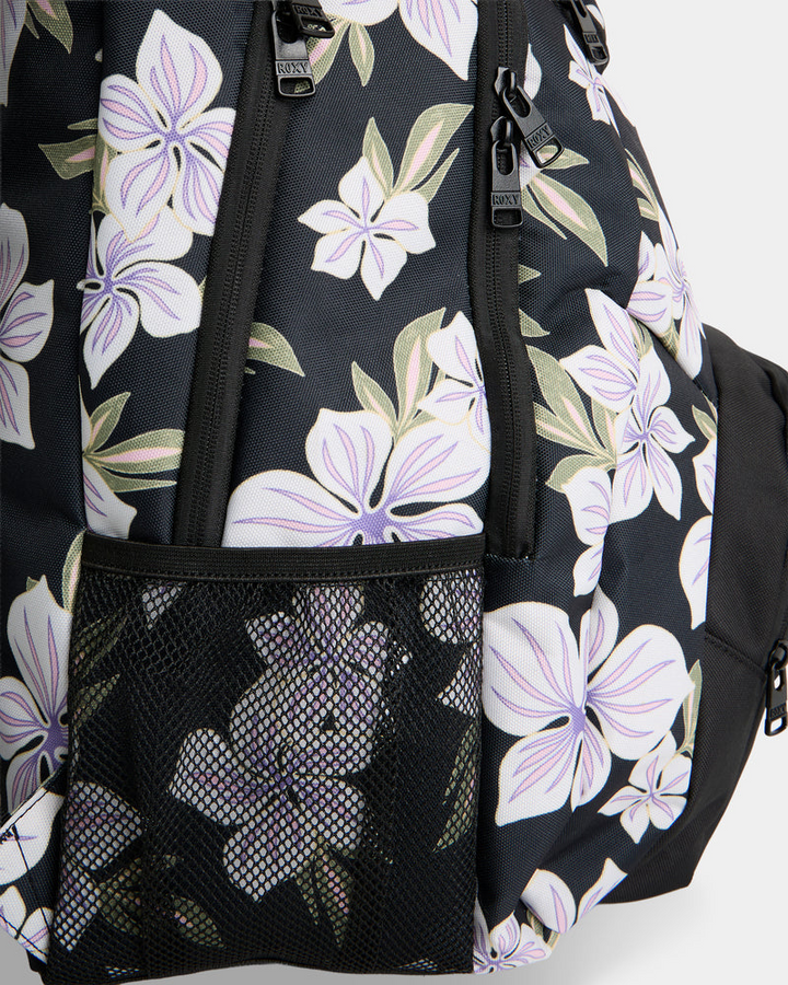Roxy Shadow Swell Floral Medium Backpack