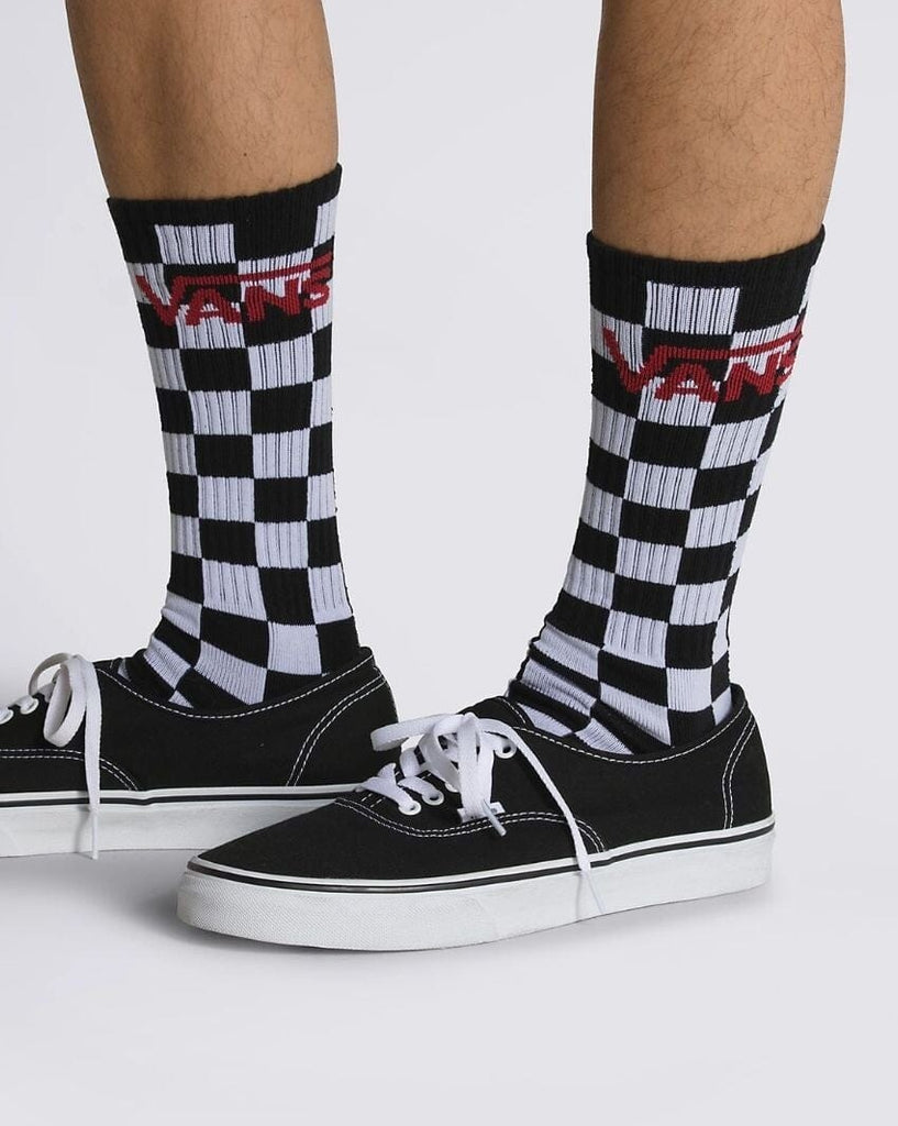 Vans Classic Crew Socks 3-Pack - Black / White 